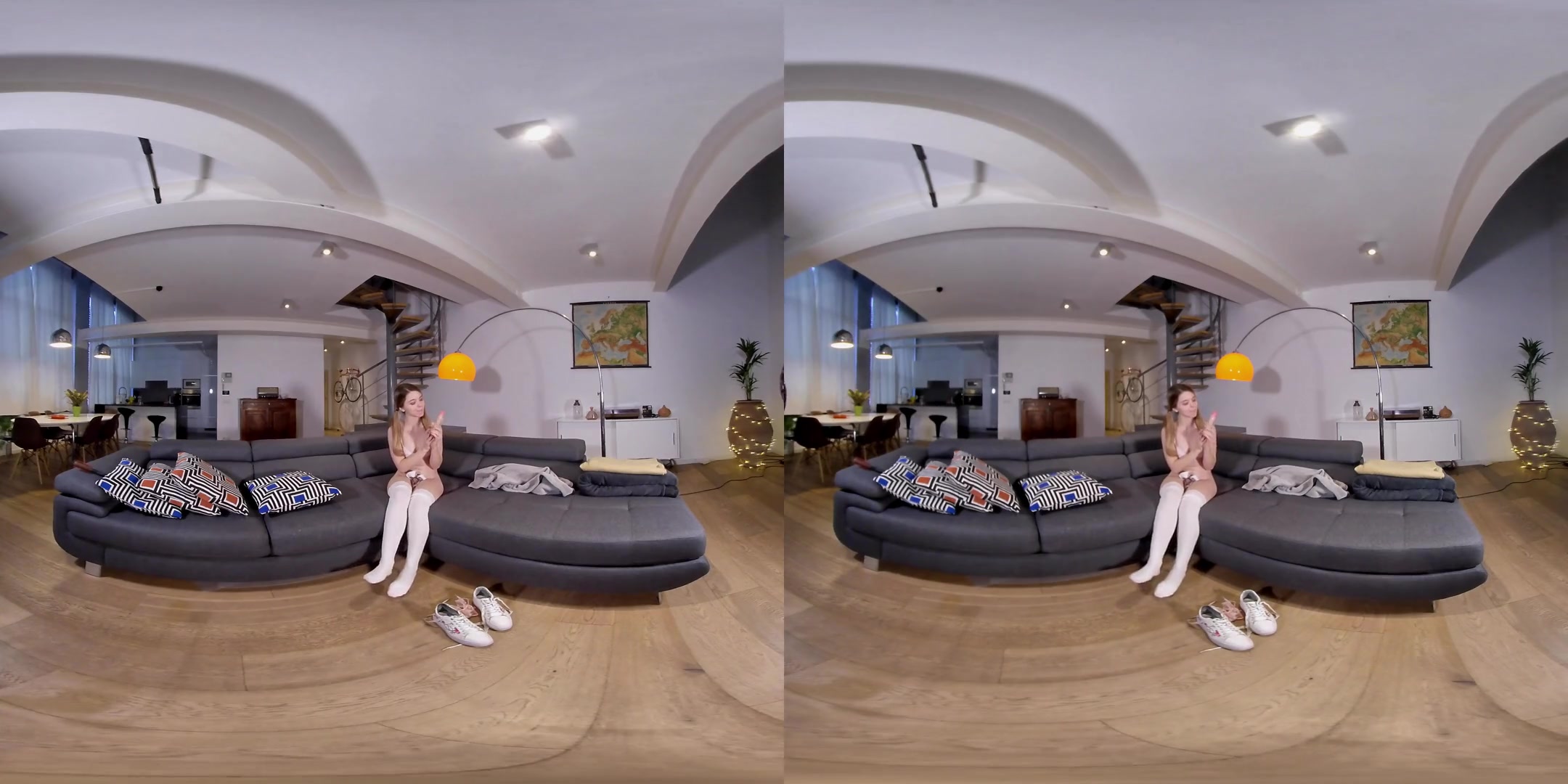 Innocent Lina - Cute Amateur Riding her Dildo - SexLikeReal