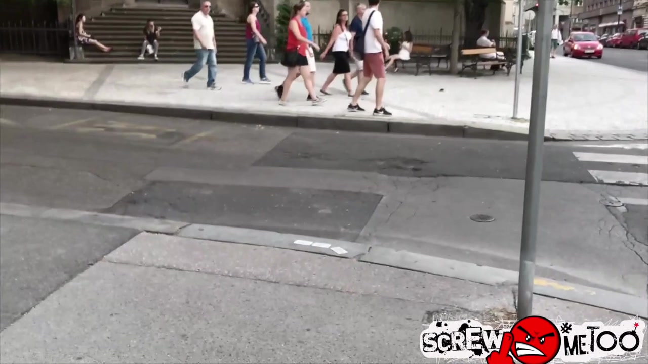 Brunette Sucks Dick - ScrewMeToo