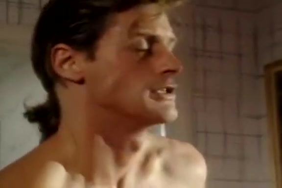 Rayne, Marc Wallice in hardcore retro porn action on king size bed