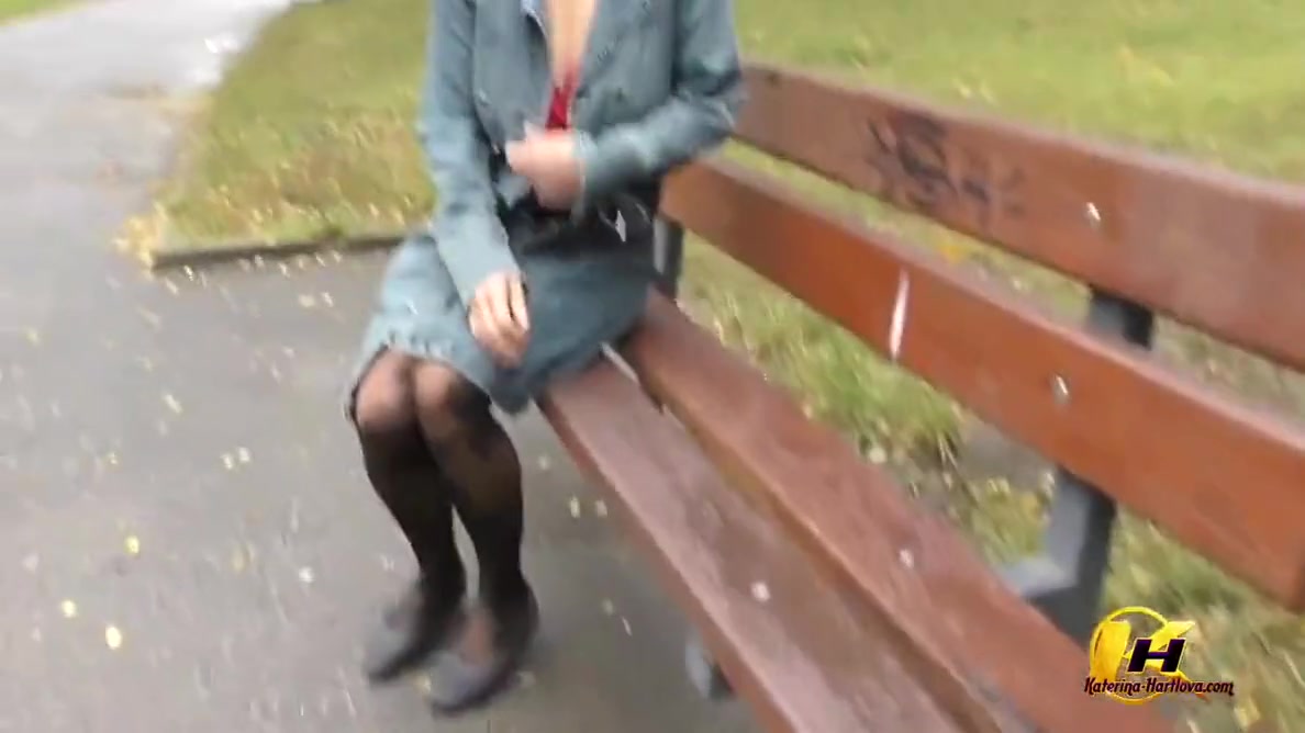 Public Masturbate City Park In Pantyhose With Katerina Hartlova