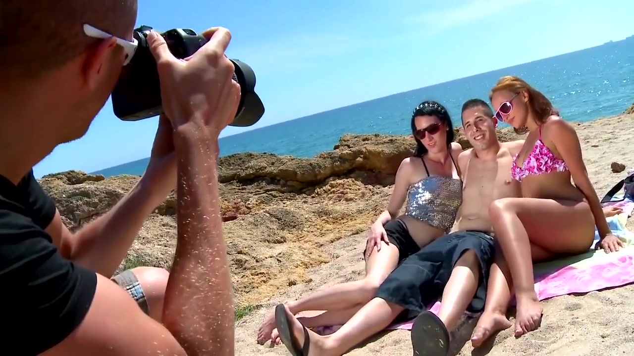 Two Horny Guys Fucked On The Beach
