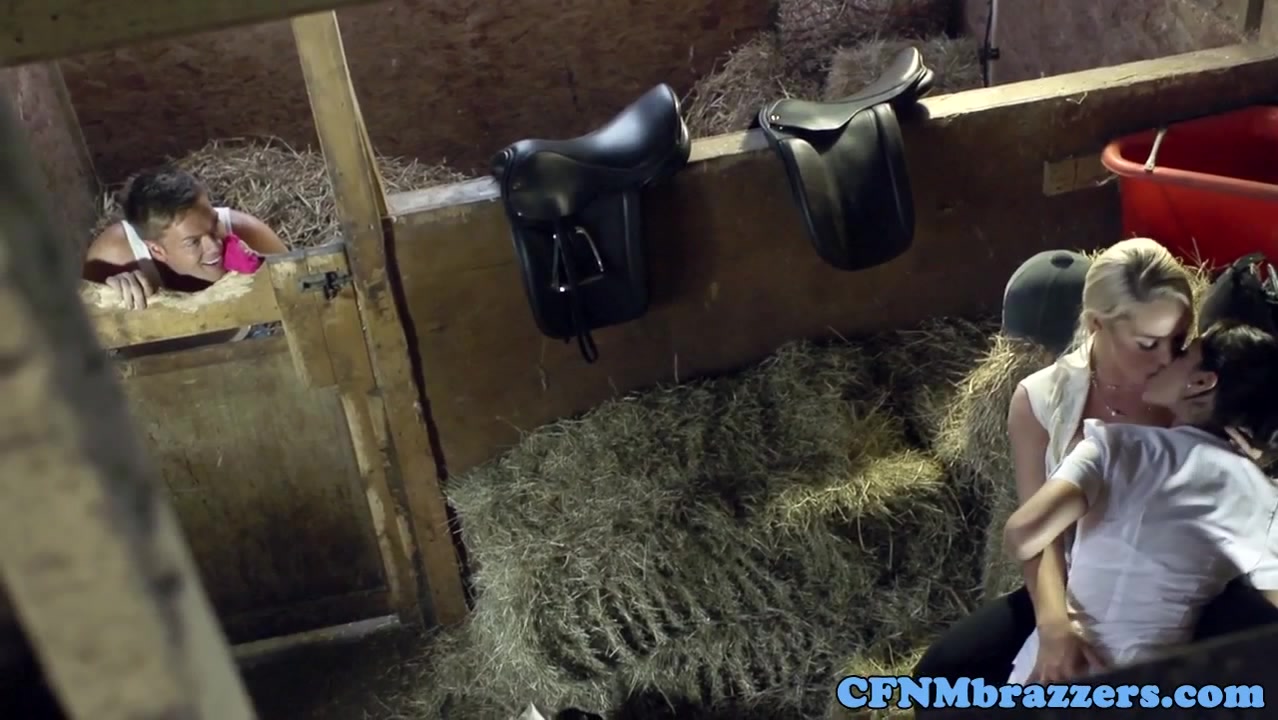 CFNM doms harness perverted in trio
