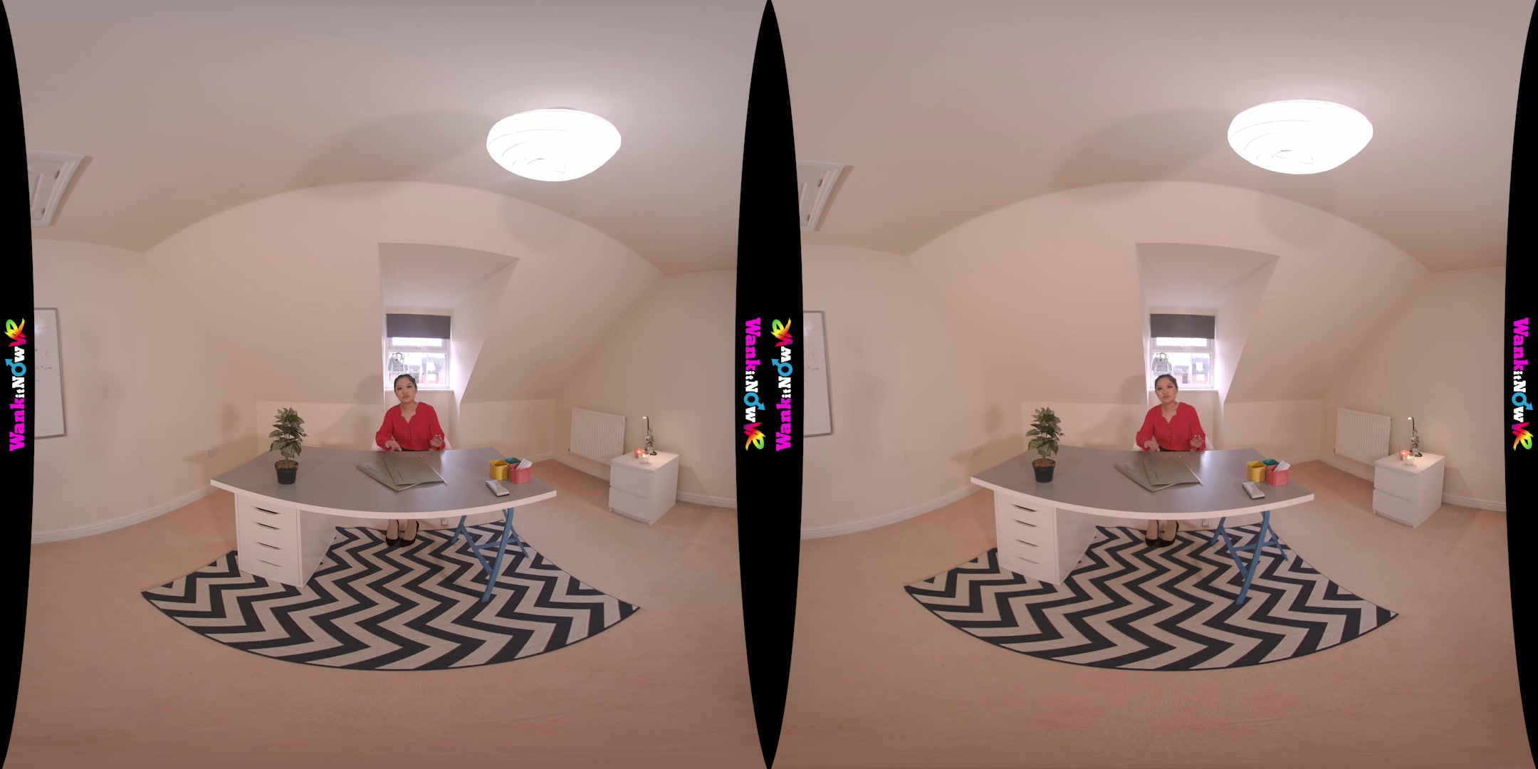 Horny Boss featuring Louisa Lu - WankitNowVR