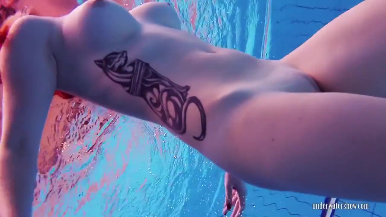 Big Tits Katrin Bouncing And Floating Underwater
