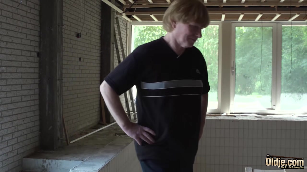 Hot teen 18+ blonde gets hardcore fucked by very old man