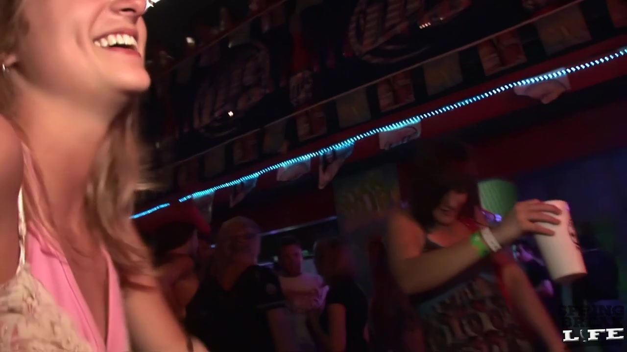 College Girls Limo Ride To Bar Then Upskirt Dancing And Boob Flashing Nubile teens 18+