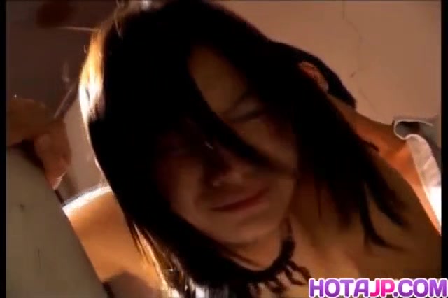 Needy brunette filmed when sucking dick with lust
