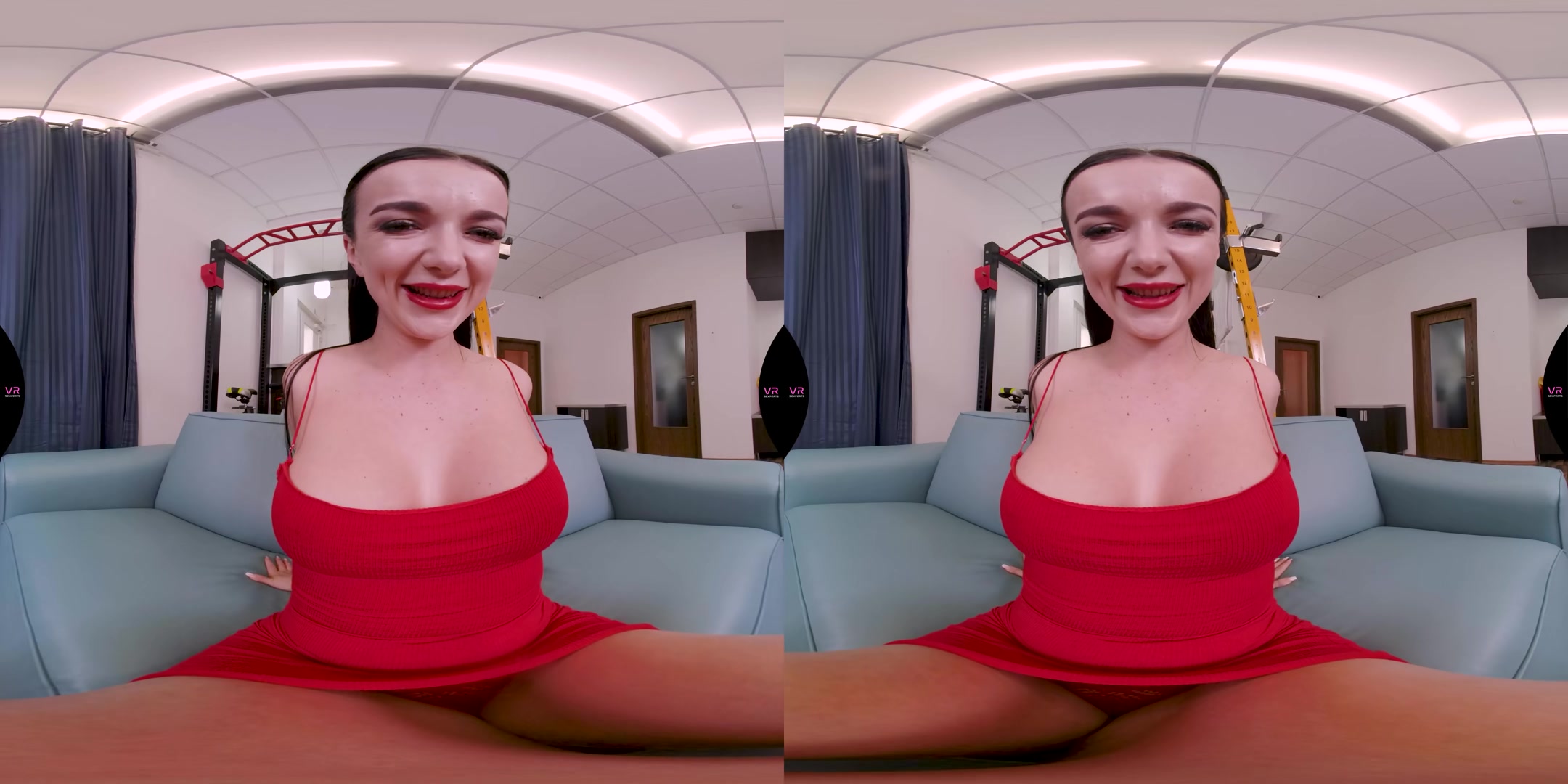 Orgasm In Red Dress - VRSexperts