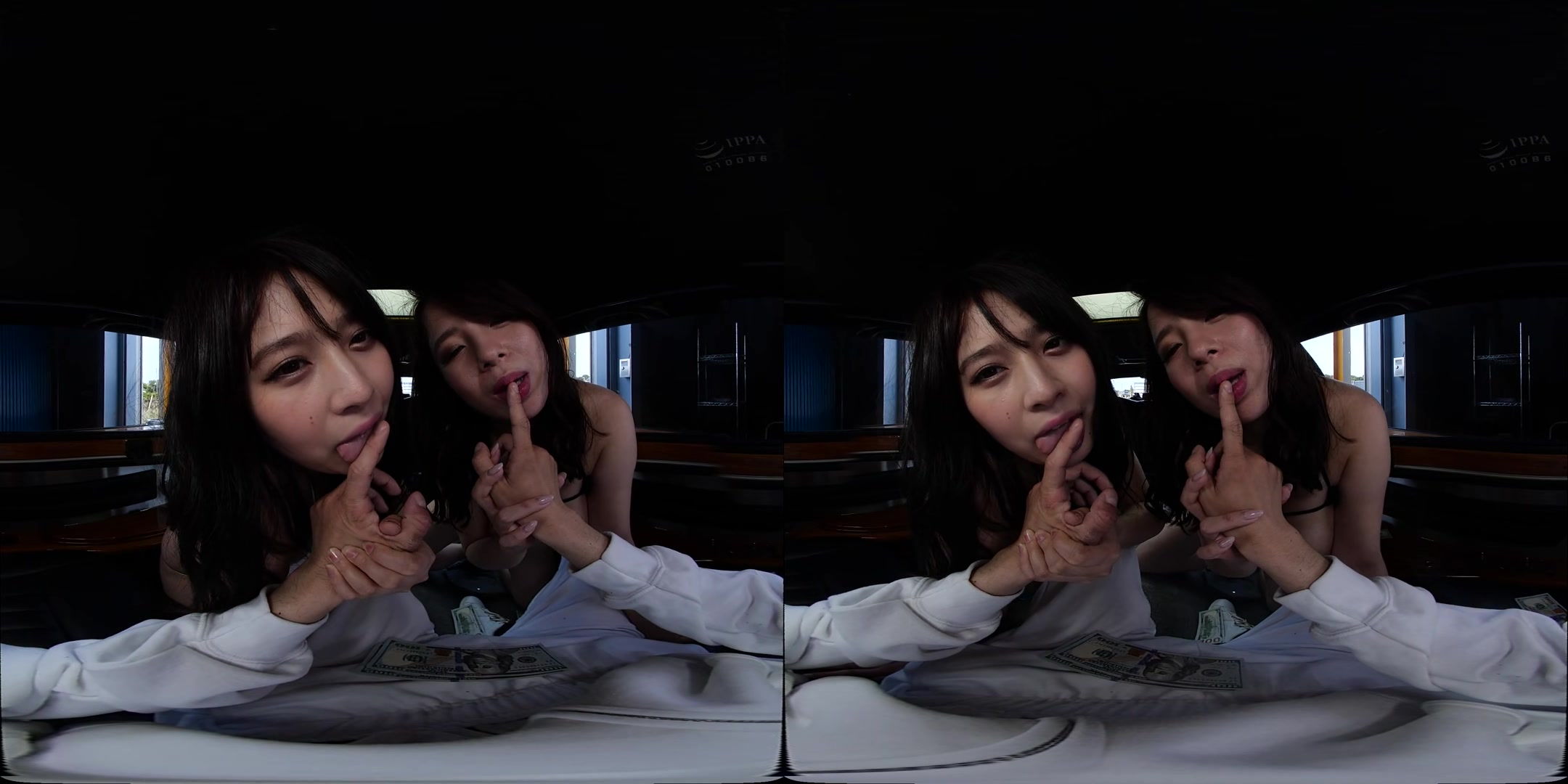 Limousine Harem: VR MFF Threesome with Two Beauties - NATURALHIGH