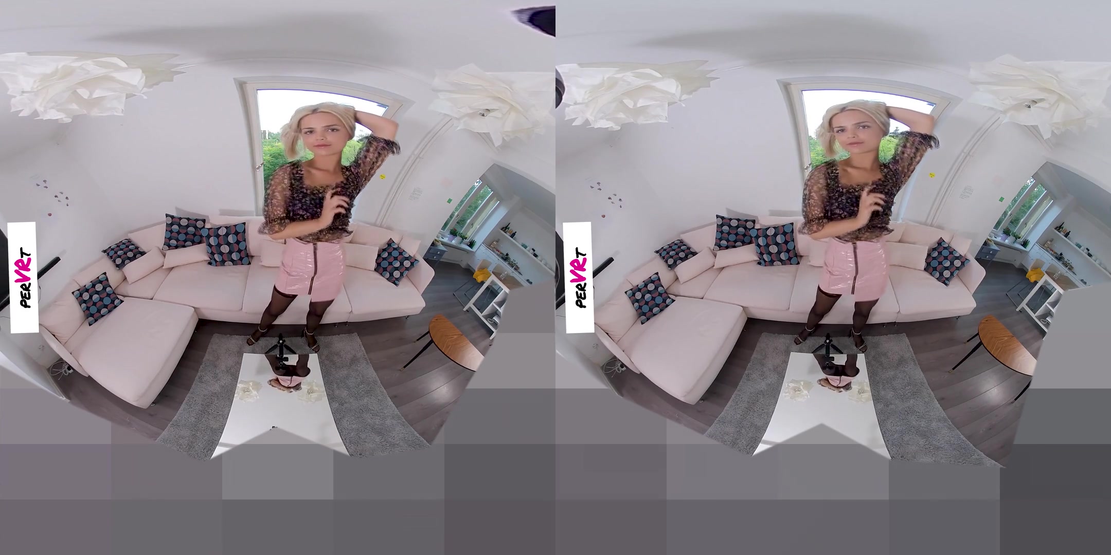 Horny Little Star Mirror Orgasm