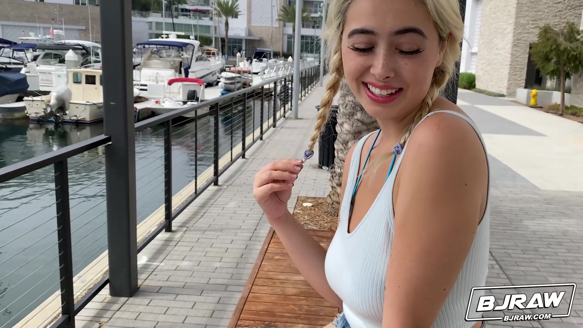 Chloe Lands A Load - BJRaw