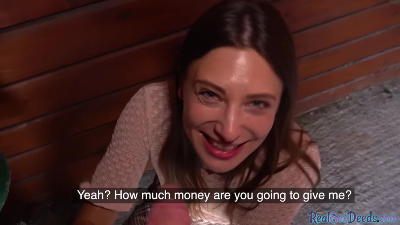 Reality BJ mediumboobs babe public POV fucked by BWC