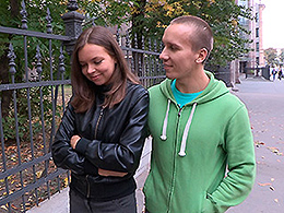 Sam & Candy Julia in Straight Shooter Gets A Lucky Fuck - CasualTeenSex