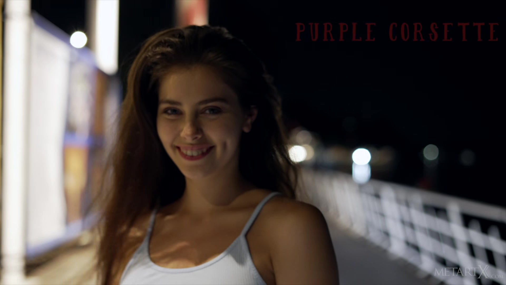 Purple Corsette 2 - Foxy Alissa