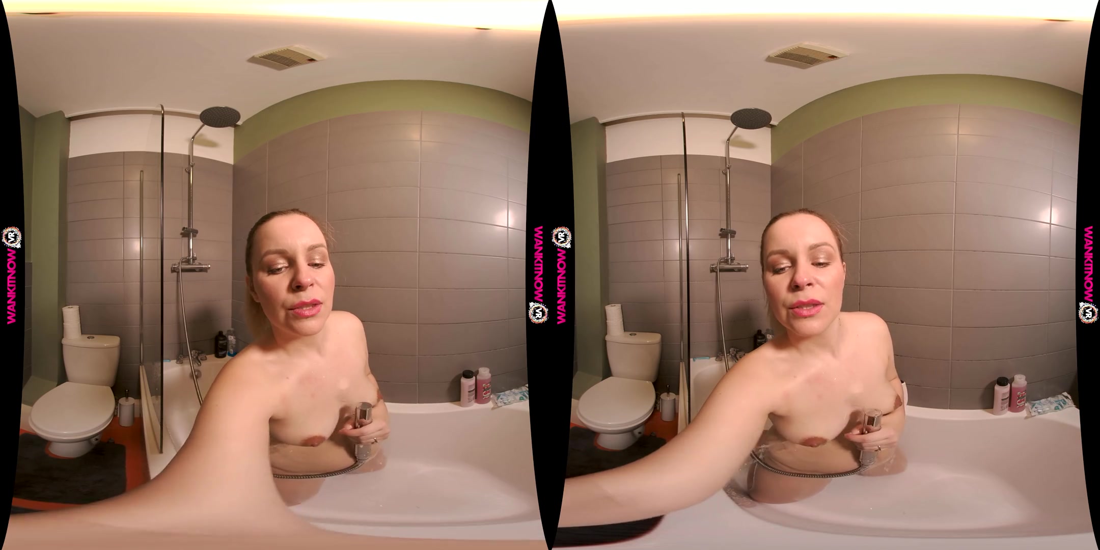 Have Some Wanking Fun - Amateur Blonde Solo in the Shower
