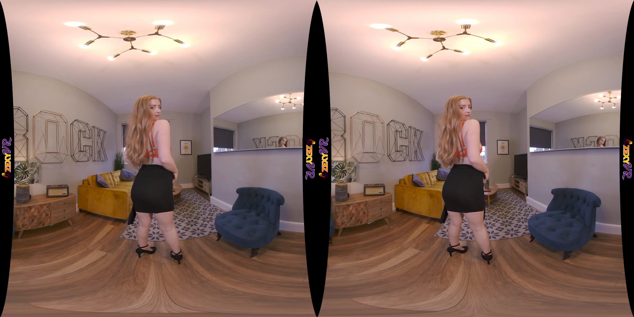 Sexy In Black featuring Jen Loveheart - ZexyVR