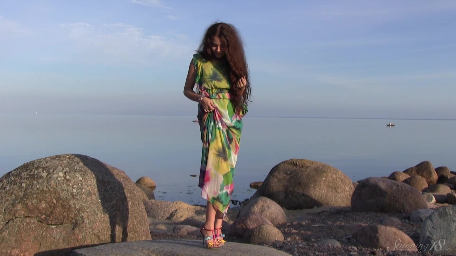 Norma A Enjoys A Sensual Masturbation In A Baltic Evening