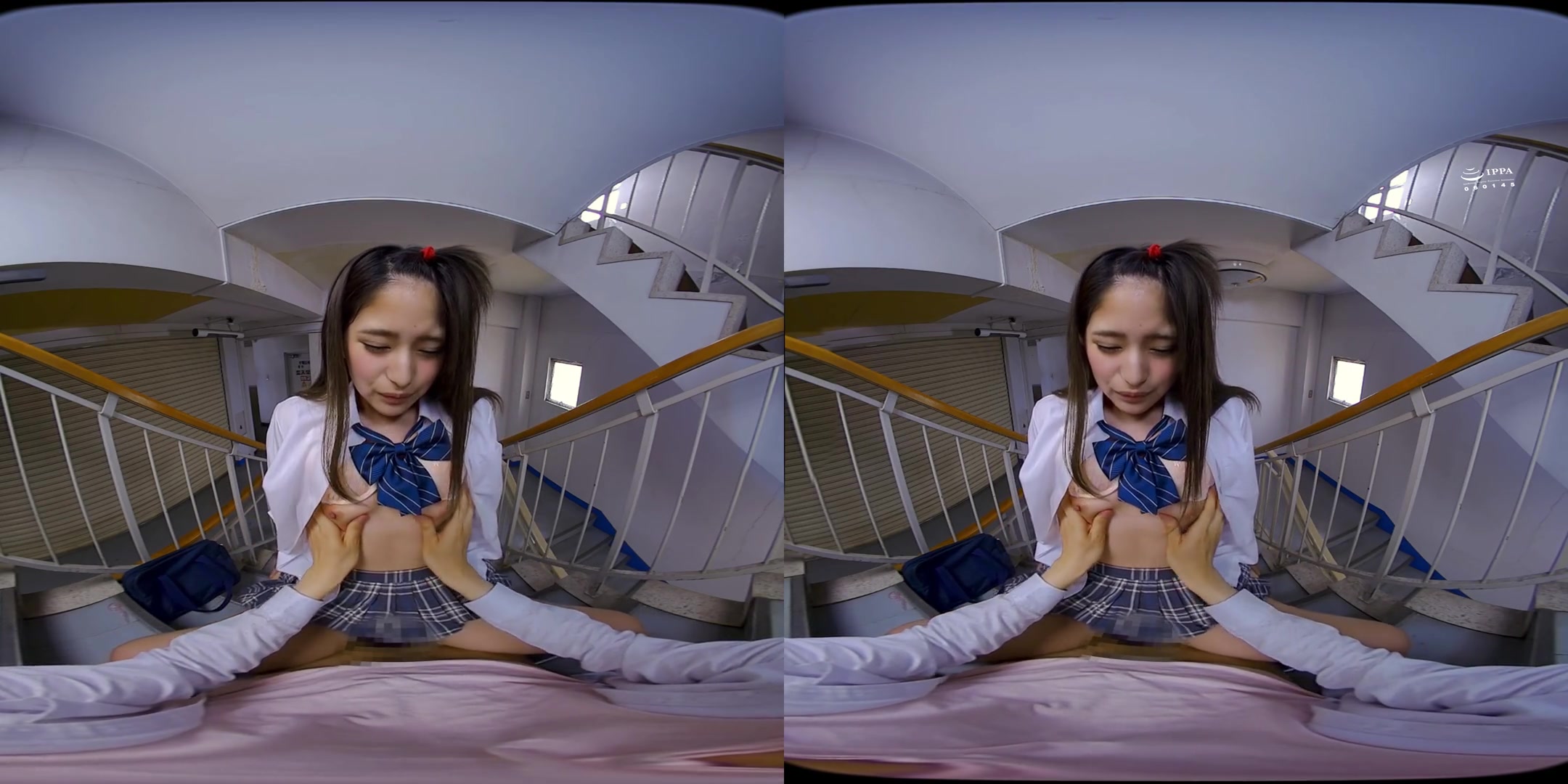 In the Toilet or the Stairs? - Fucking a Japanese POV