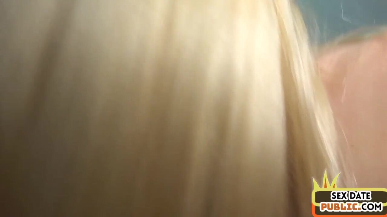 Public cocksucking German babe POV fucked in hotel room