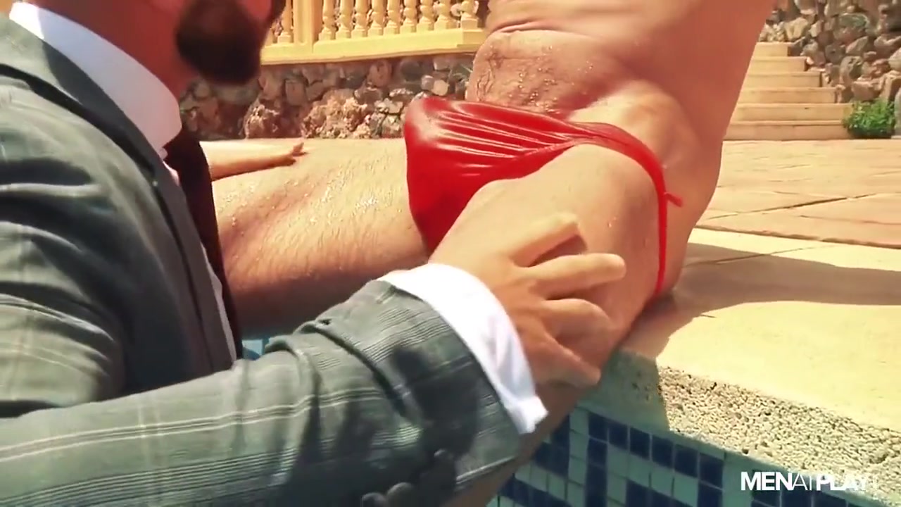 Suited Fucks Poolside - Jay Roberts