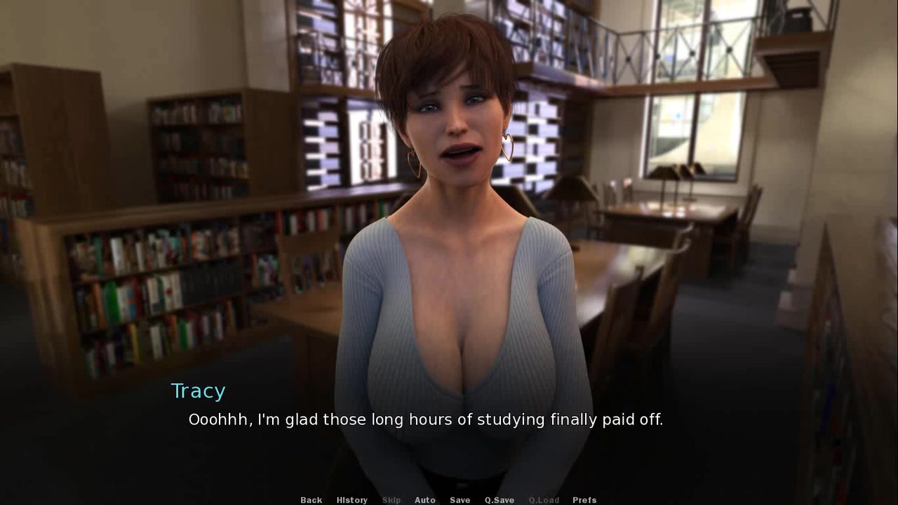 College Bound Librarian Milf With Massive Tits Ep 3