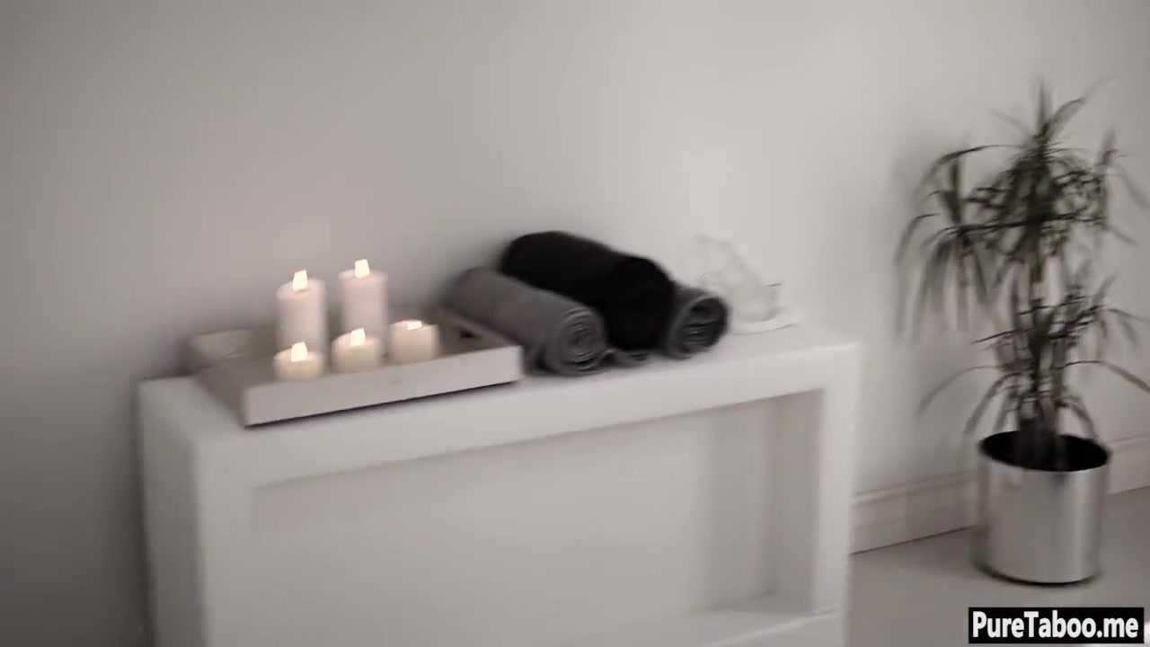 Blonde College teen 18+ Tricked And Smashed On A Massage
