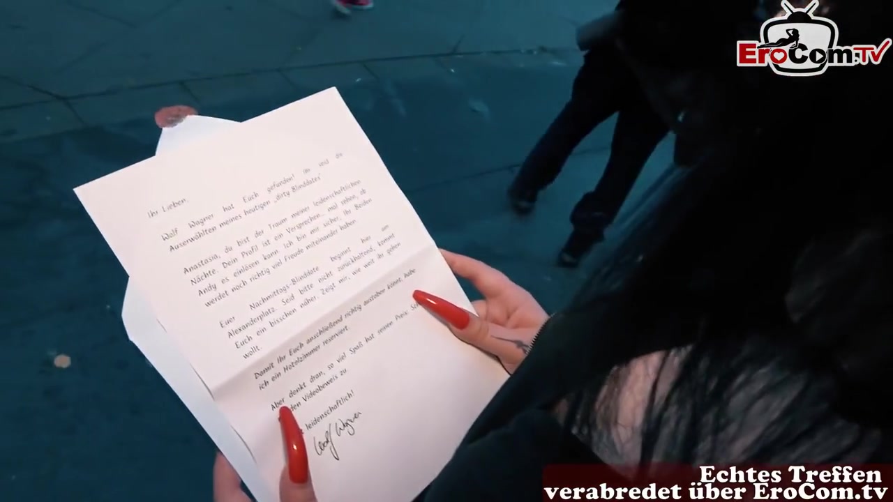 German Chubby Fat Girl Picked Up At Real Street Casting