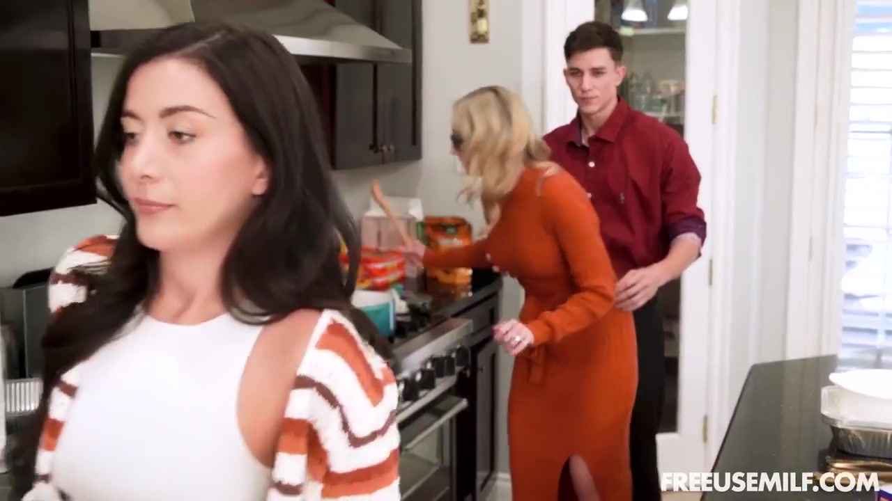 Natalie Brooks And Crystal Clark - Milf Is On The Menu