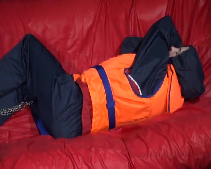 Get 3 Archive Videos With Nice Young Women Enjoying Bondage In Shiny Nylon Rainwear From 2008.