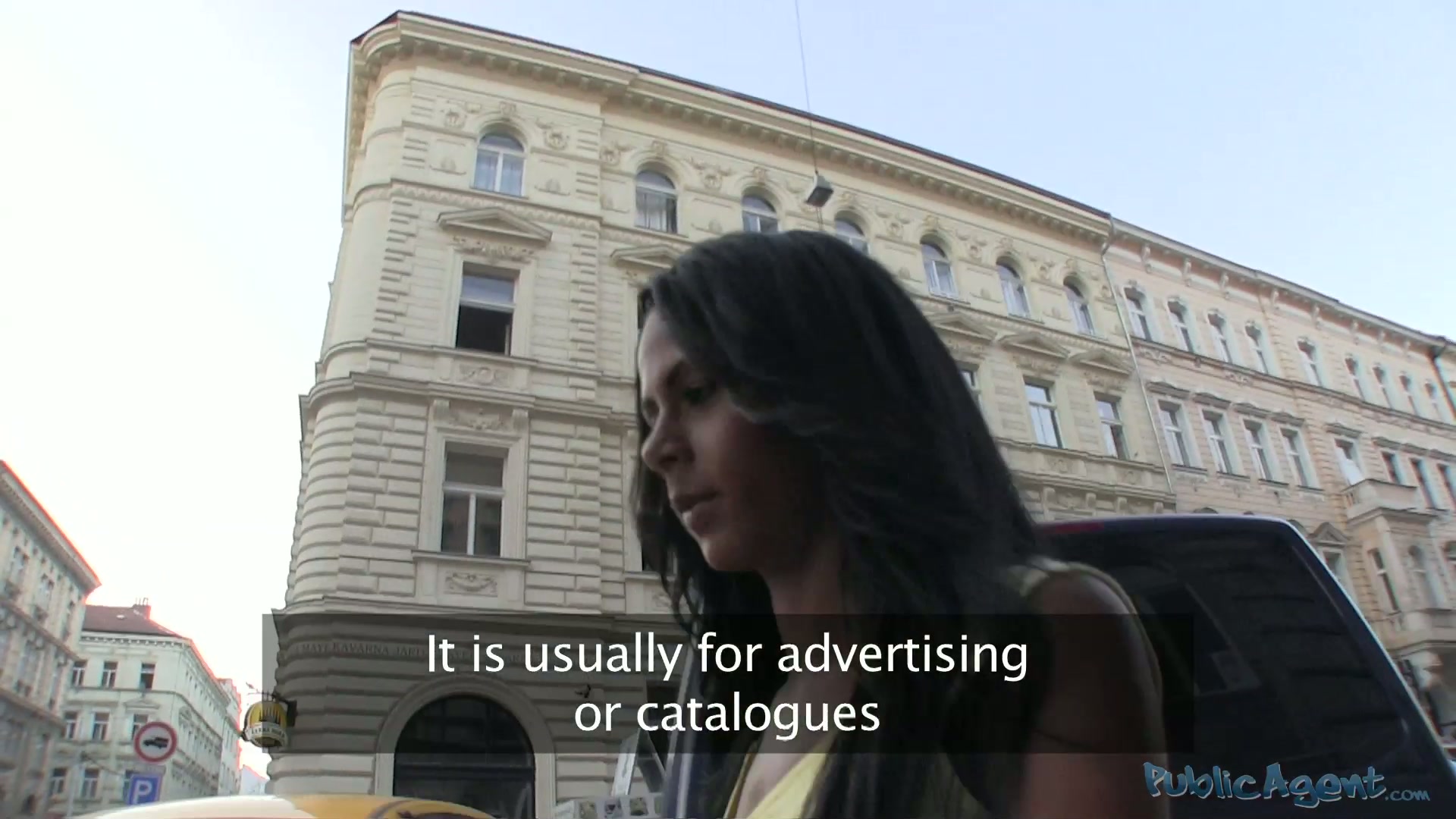 PublicAgent Video Scene. Isabella
