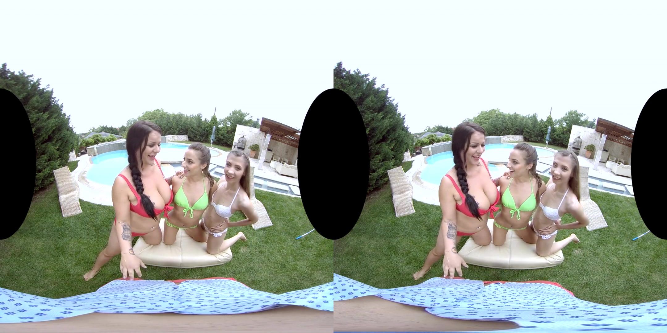 Stephanie Moon & Amirah Adara & Anissa Jolie in Summer Party Extravaganza - POV - RealityLovers