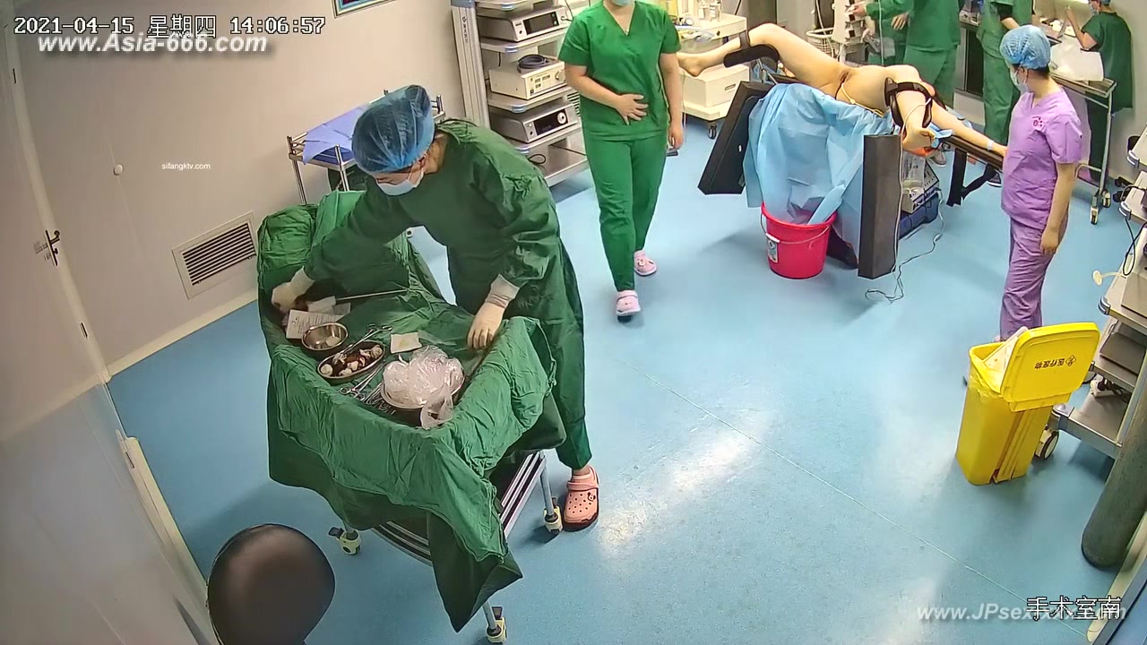 Peeping Hospital patient.8