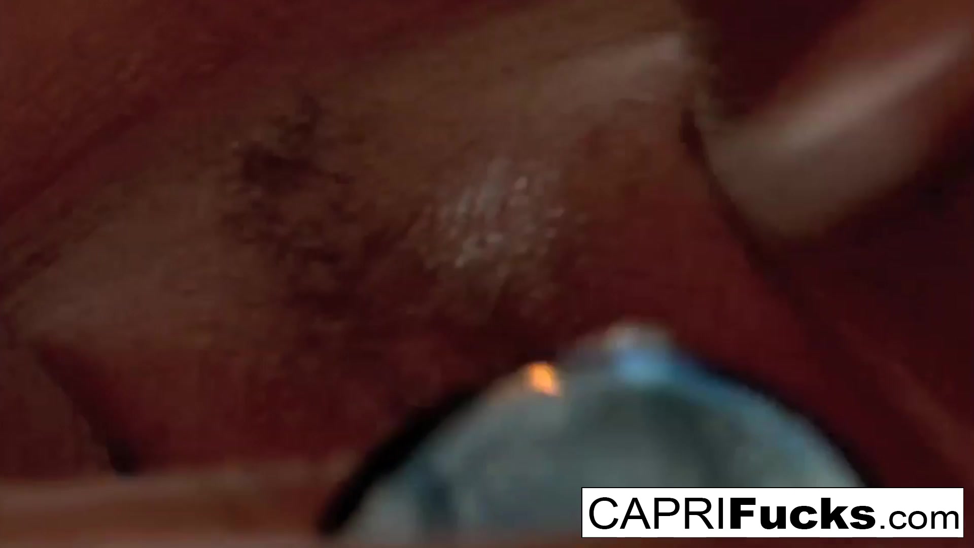 Capri Plays With Her Wet Pussy And Amazing Tits