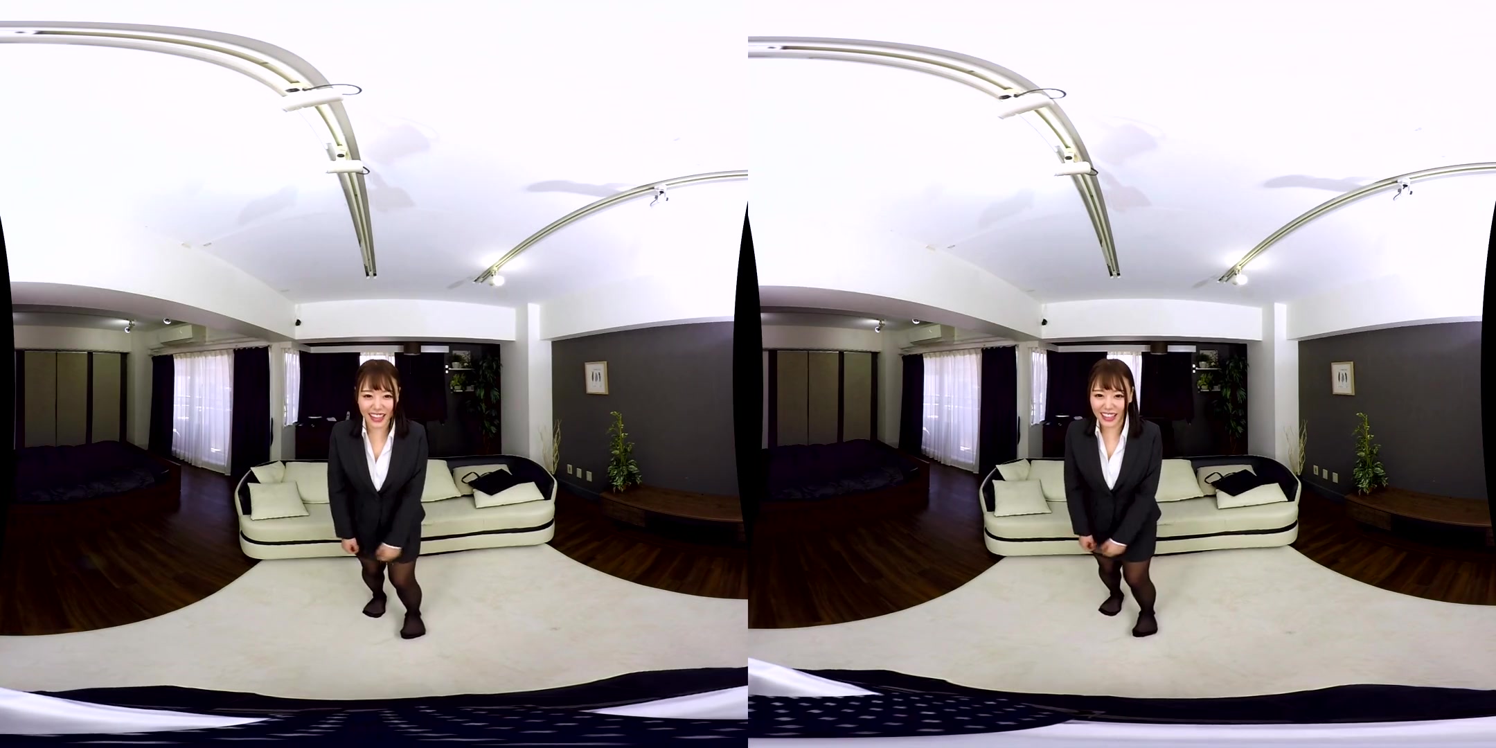 [VR for Masochistic Men] Former Bad Girl is the Boss in Pantyhose 1 - Nylons Asian Hardcore