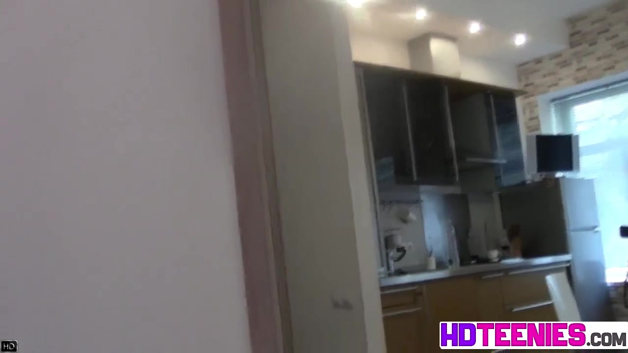 Hot Russian Brunette striptease in closeup video with yummy pussy