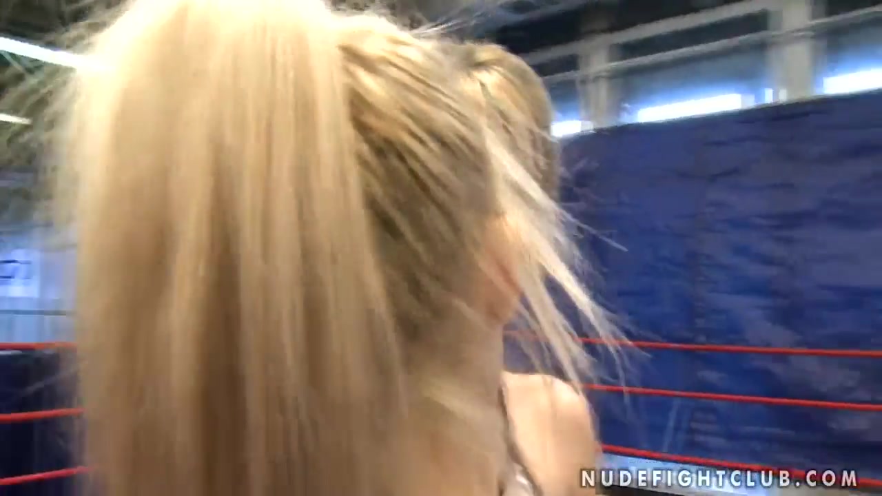 Blue Angel and Sabrinka fighting with each other