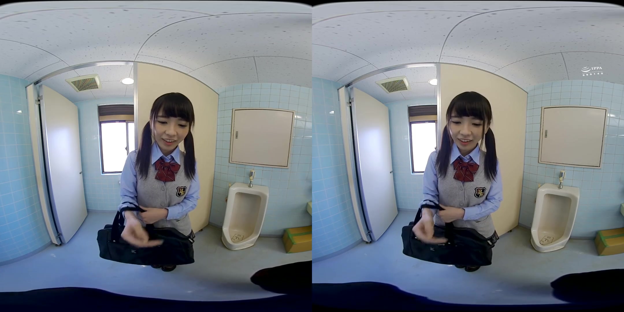 In the Toilet or the Stairs? - Fucking a Japanese POV