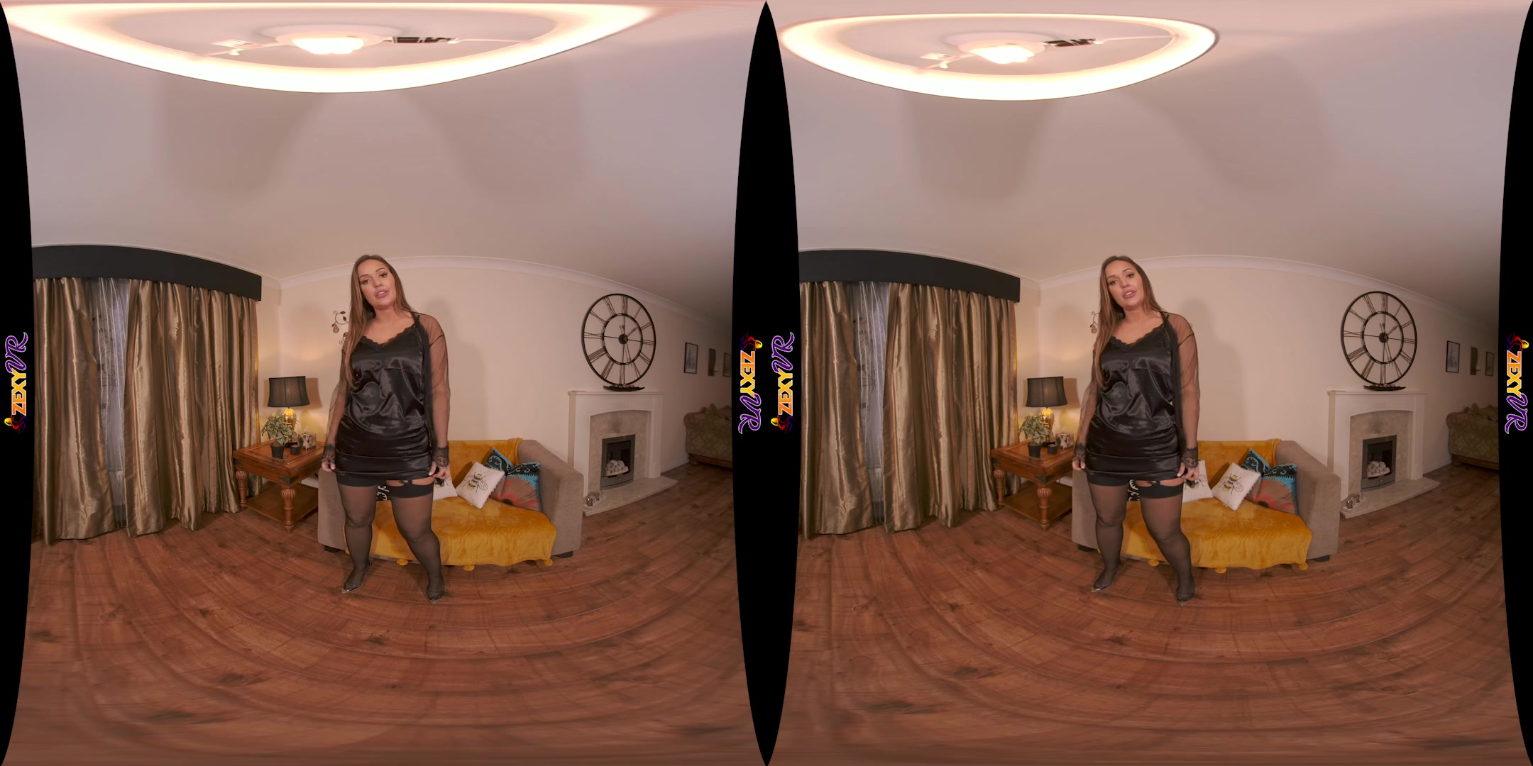 Saucy In Stockings featuring Frankie L - ZexyVR