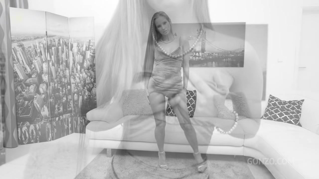 Hot MILF Kinuski welcome to Gonzo with 3on1 interracial DP SZ