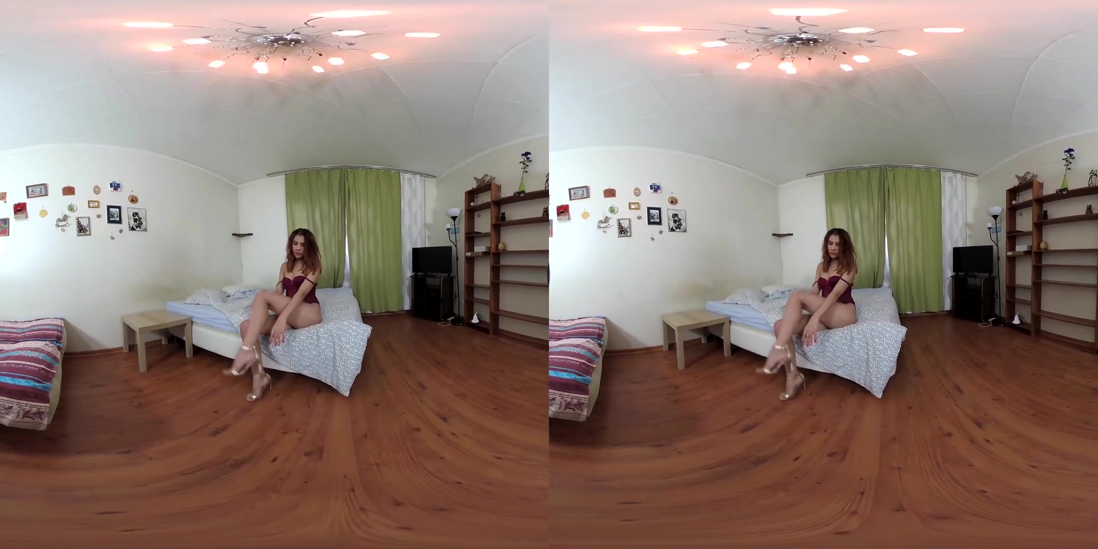 Alexa Masturbates on the Bed - SexLikeReal