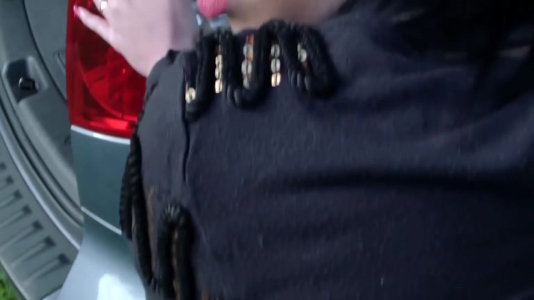Fantastic outdoor fuck from slutty pair