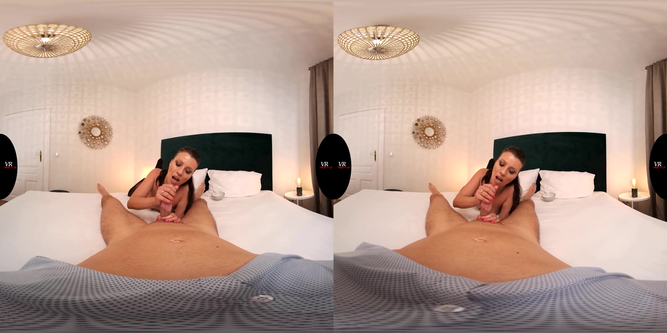 Sensual Blowjob - Pantyhose Blowjob Handjob - SexLikeReal