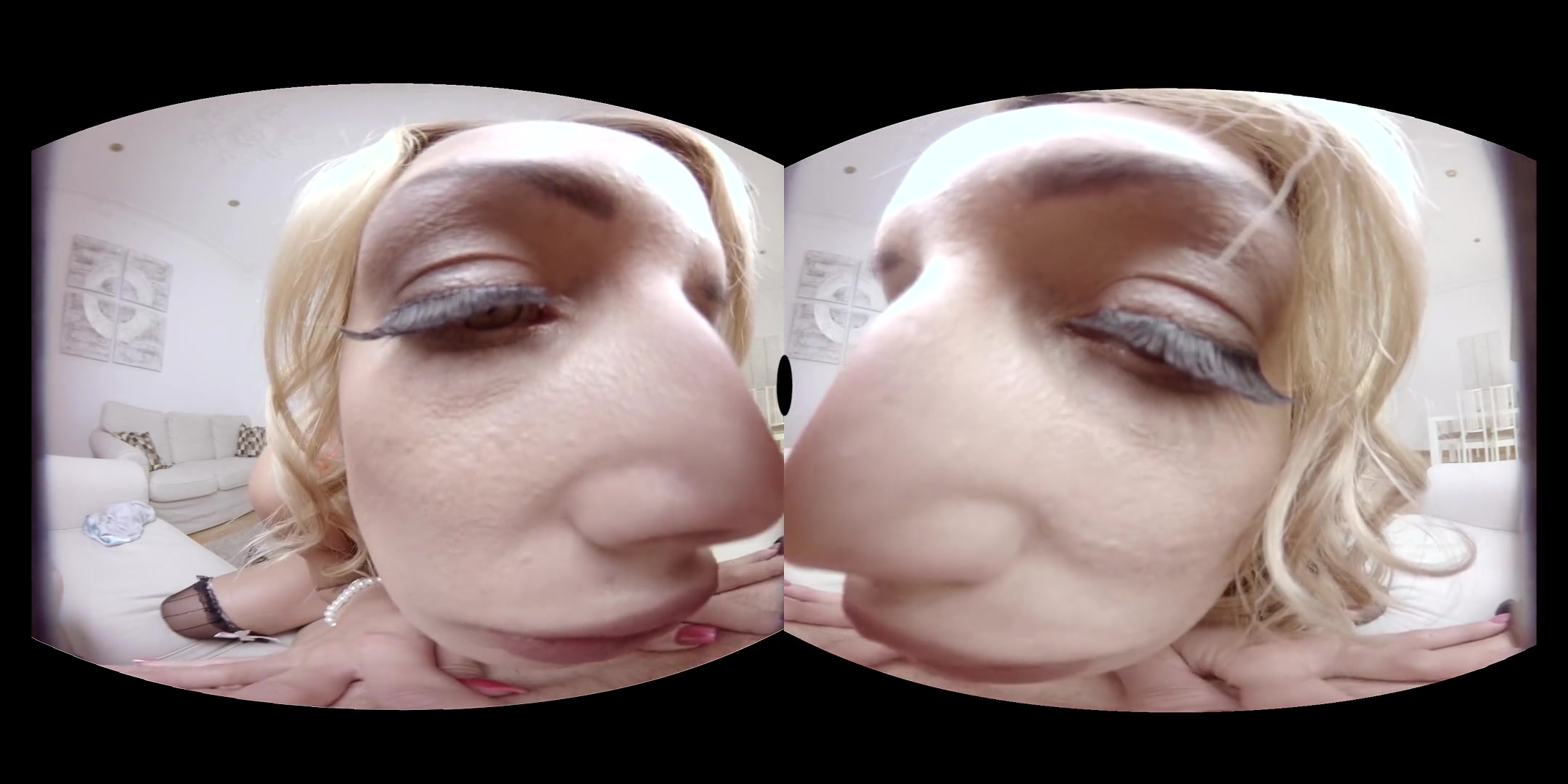 Chelsey Lanette in He Gives Chelsey Stockings, She Gives Him Her Ass - VirtualRealPorn