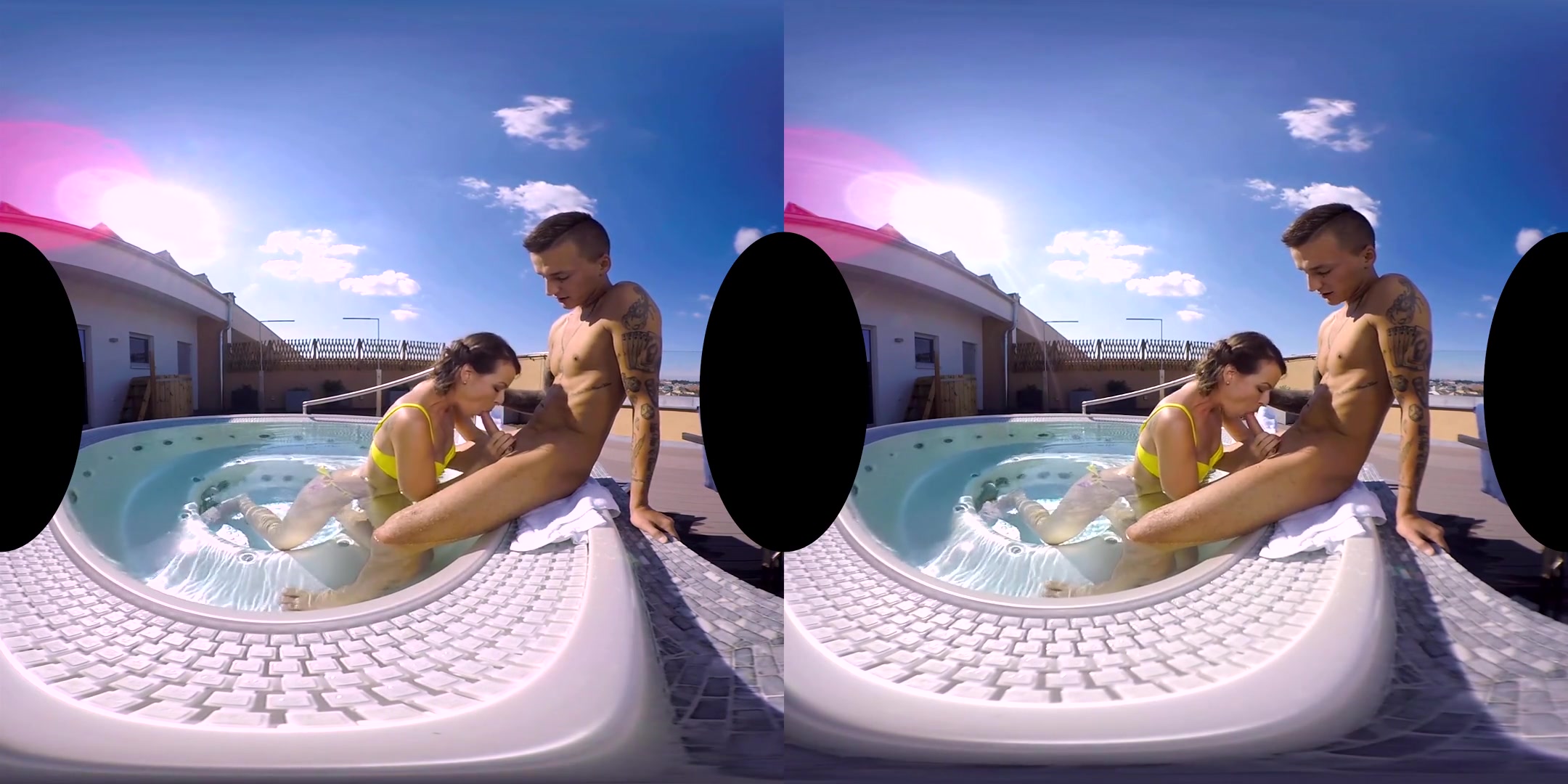 Caroline Ardolino in Jacuzzi Fun - - RealityLovers