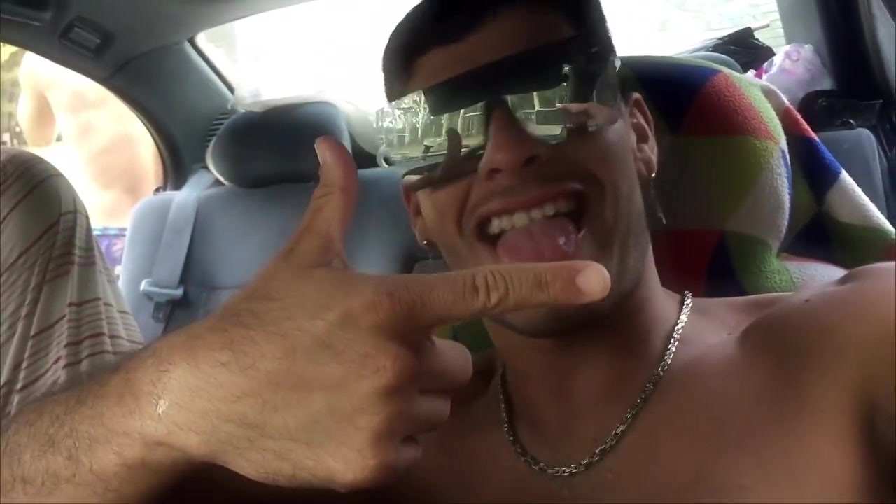 Swallowing Straight Cum In A Public Park And Cumming On His Dick