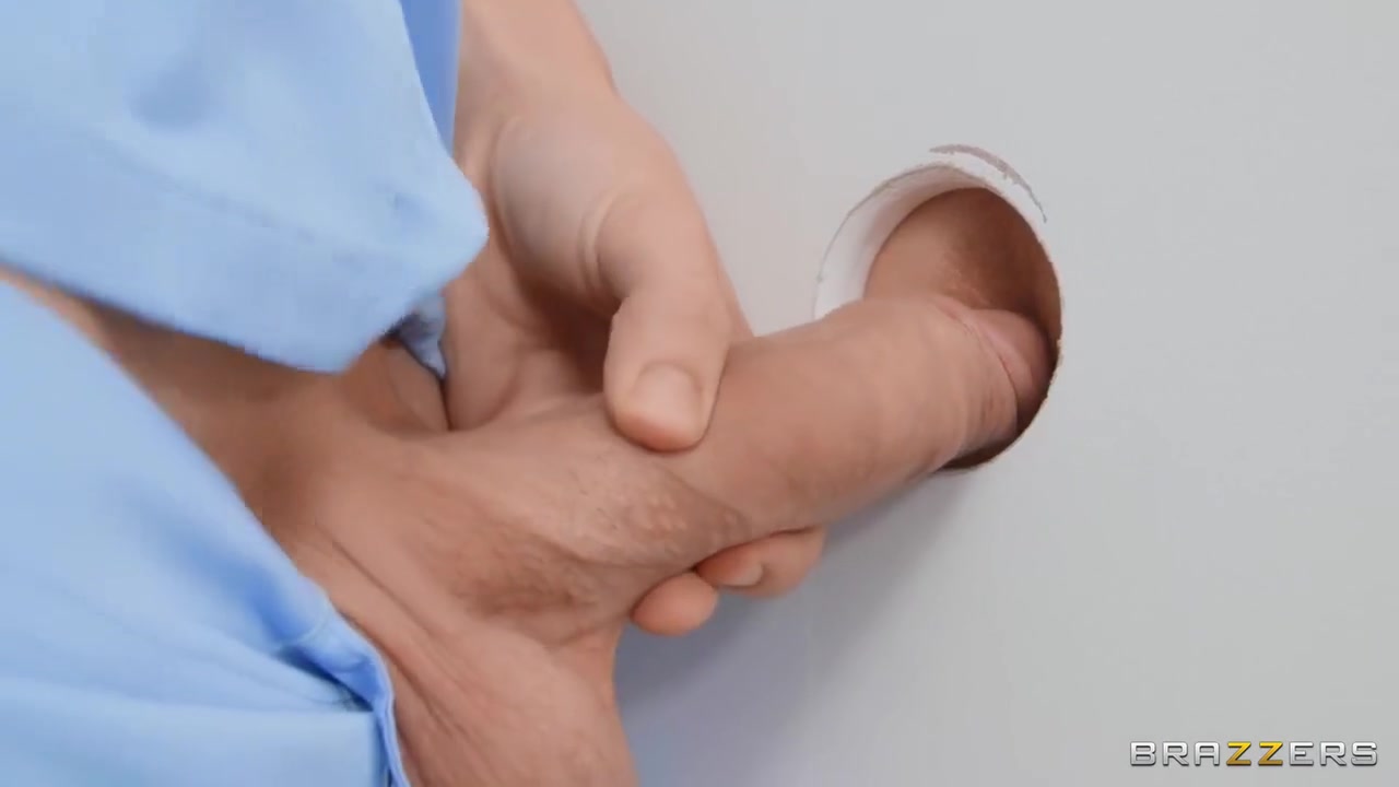 The Sexy Nurse Gets A Glory Hole Ass Fuck With Angel Wicky
