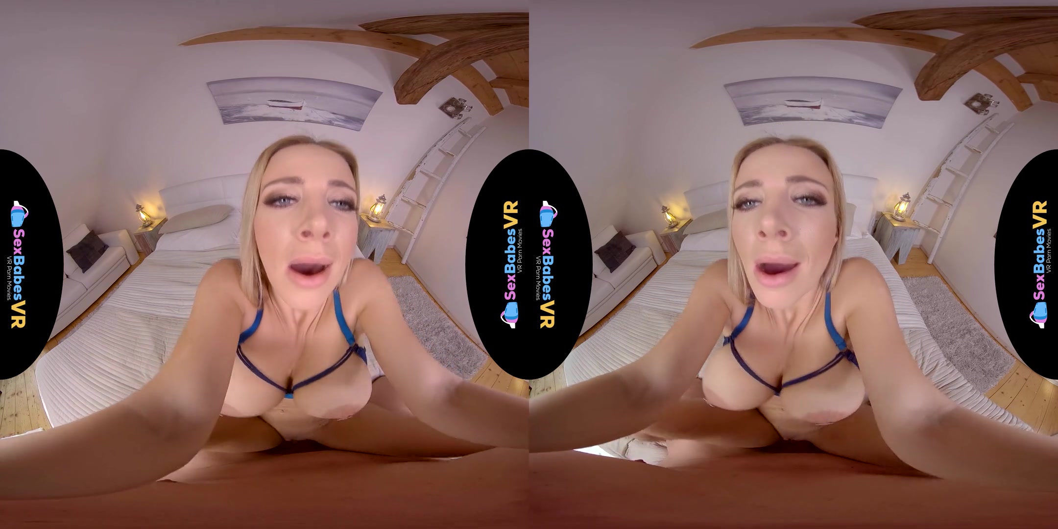 Fondle My Big Tits - Shaved Blonde Huge Boobs Riding