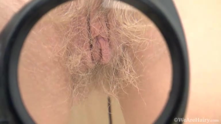 Nadin exercises and sprays hairy body with water - Compilation - WeAreHairy