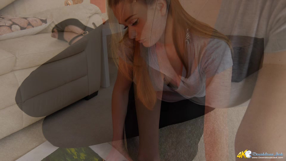 Honour May in Enjoy My Tits - DownblouseJerk
