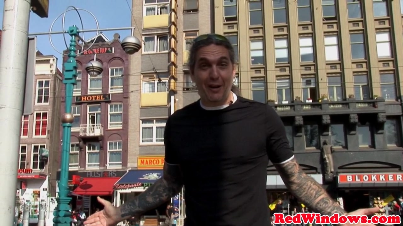 Doggystyled dutch hooker spoils tourist